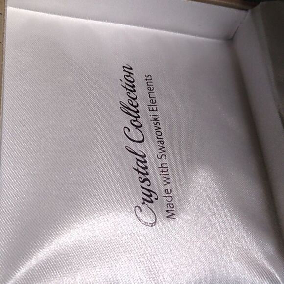 NWT Silver Plated Crystal Collection Swarovski Elements Mom Necklace - Picture 4 of 10